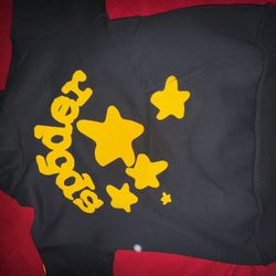 Yellow Beluga Sp5der Hoodie 