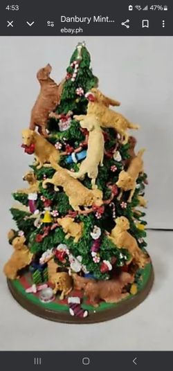 Golden Retriever Christmas Tree 