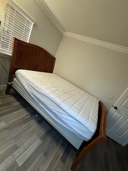Queen bed frame only $50