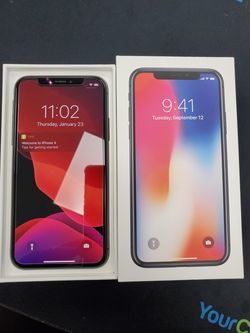 IPHONE X....64GB UNLOCK FOR ANY SIM