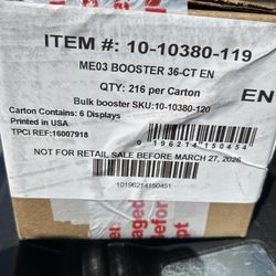 Pokemon Perfect Order Case 6 Booster Boxes