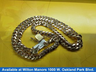 Cuban Link Chain - Yellow Gold 14k (.585) 107.7 grams 26 inch