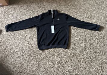 Black Alo Yoga Quarter Zip