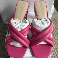 The Drop Women's Ava Crisscross Heeled Sandal