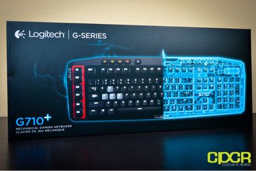 Logitech G710+ Mechanical Keyboard Tactile Brown Switches + Spare Set Of Keycaps