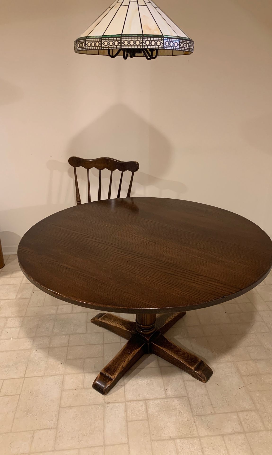 Kitchen or dining table with chair