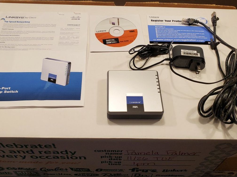 Linksys Gigabit 5-port Workgroup Switch