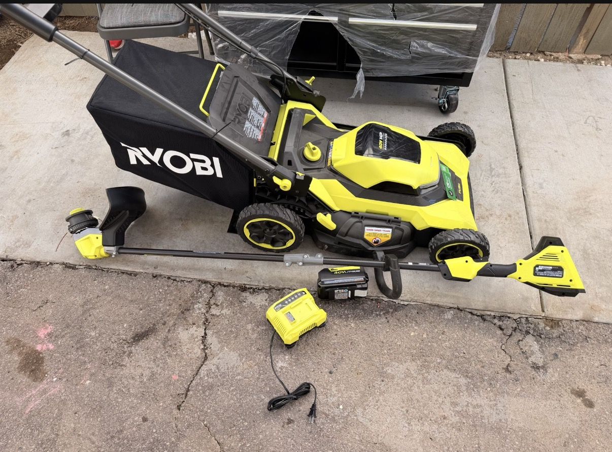 Ryobi 40 Volts Bundle