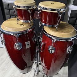 Toca Latin Percussion Kaman Series CONGA Pair And Bongos