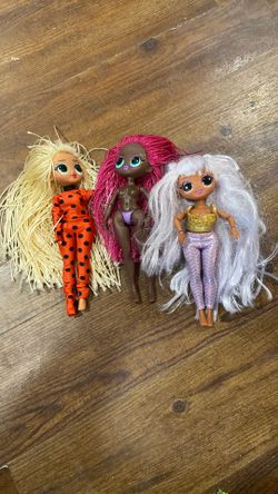 3 LOL Dolls 