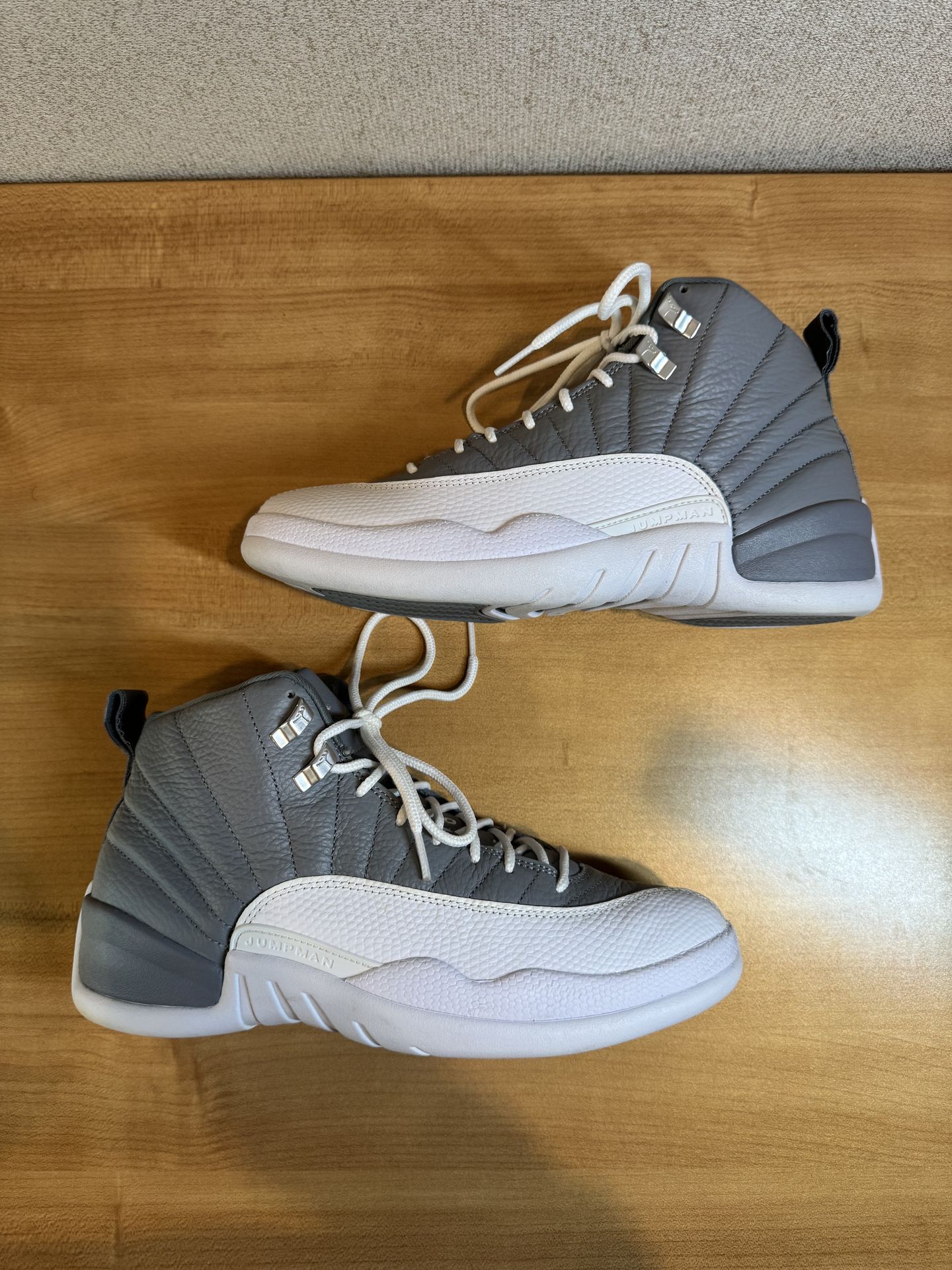 Jordan 12 Stealth Grey Sz 9