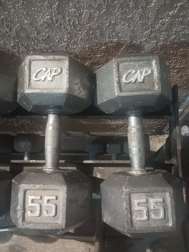 55lbs Dumbbell Set 
