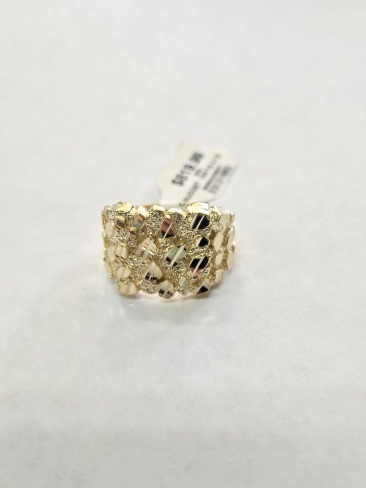 10kt Gold Nugget Ring