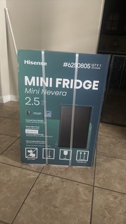mini fridge not open in the box