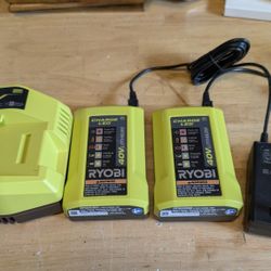 Ryobi 40 Volt Chargers