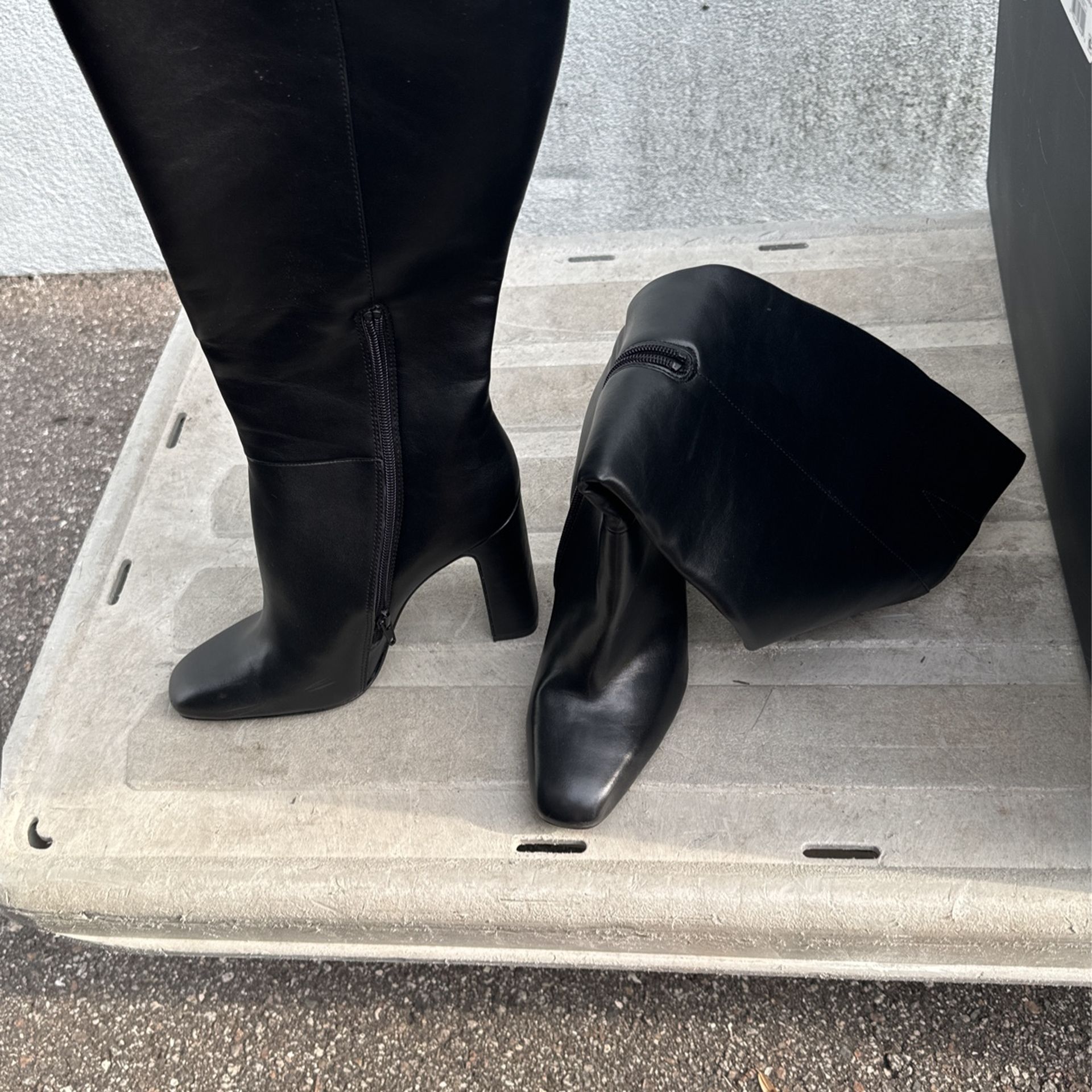 Black Steve Madden Boots