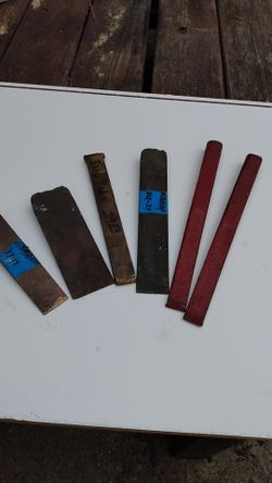 Wedges brass and steel