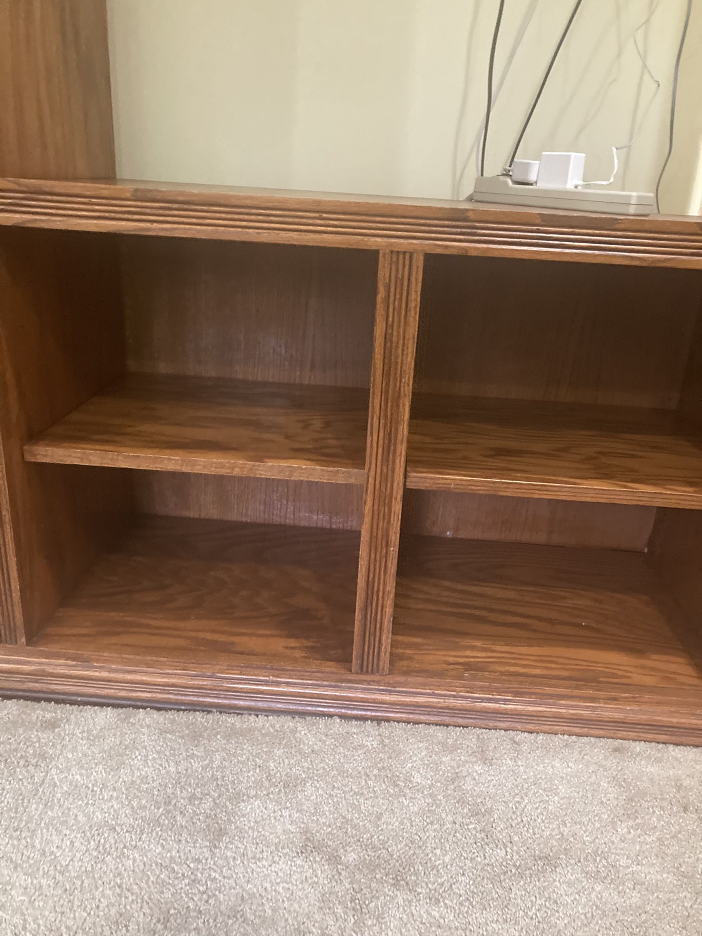 Real Wood Entertainment Center