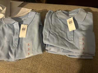 Blue Girls Uniform Shirts