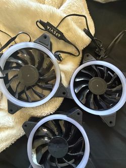 PC RGB fans (Apevia)