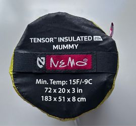 Nemo Tensor 20R Insulated Sleeping Pad.