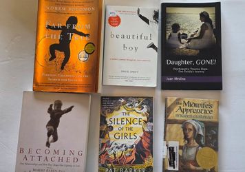 6-Book Lot – Newbery Winner, Novels & Memoirs