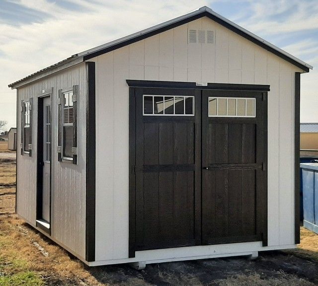 10x16 Elite Garden Shed With Electric Package