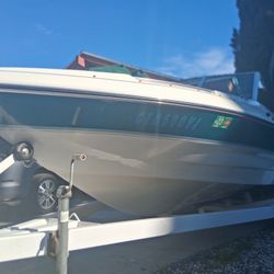 1989 Cris Craft Boat 17 Ft Open Bow