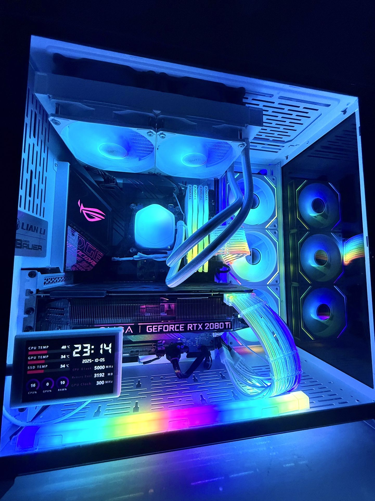 Gaming PC — i9 9900K / RTX 2080 Ti / 32GB RAM / 1TB SSD / ASUS Z390 Strix / 750W Platinum PSU