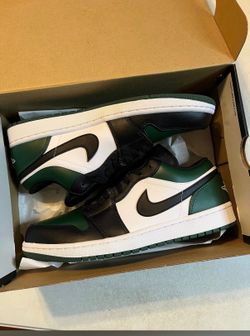 Jordan 1 Low Green Toe