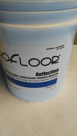 19 Five Gal. Ea. EnviroFloor Acrylic Urethane Sealer/Finish, Wet Look