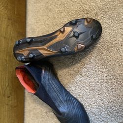 Adidas Predator Control Skin Cleat Black/ red 