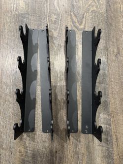 Barbell Rack Single Hook Wall Mount Heavy Duty Vertical Barbell Holder Weight Bar Holder