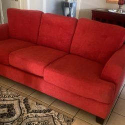 sofas and round love seat