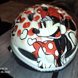 Bell Disney Minnie Mouse 3D toddler bike helmet. 