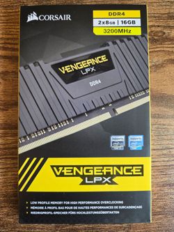 Sealed Corsair DDR4 16GB 3200Mhz