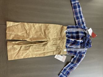 Izod Long Sleeve Onesie and Pants Set