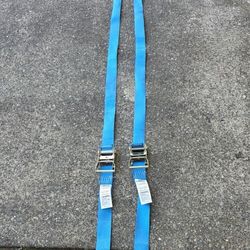 29 E-Track ratchet straps - like new