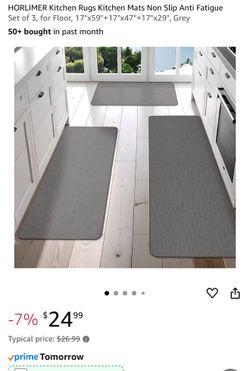 NEW 3 PIECE RUG SET IN PACKAGE 