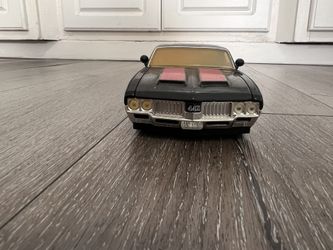 Diecast 1/24 Scale   1970 Oldsmobile 442 Jada Big Time Muscle Black W/Red 