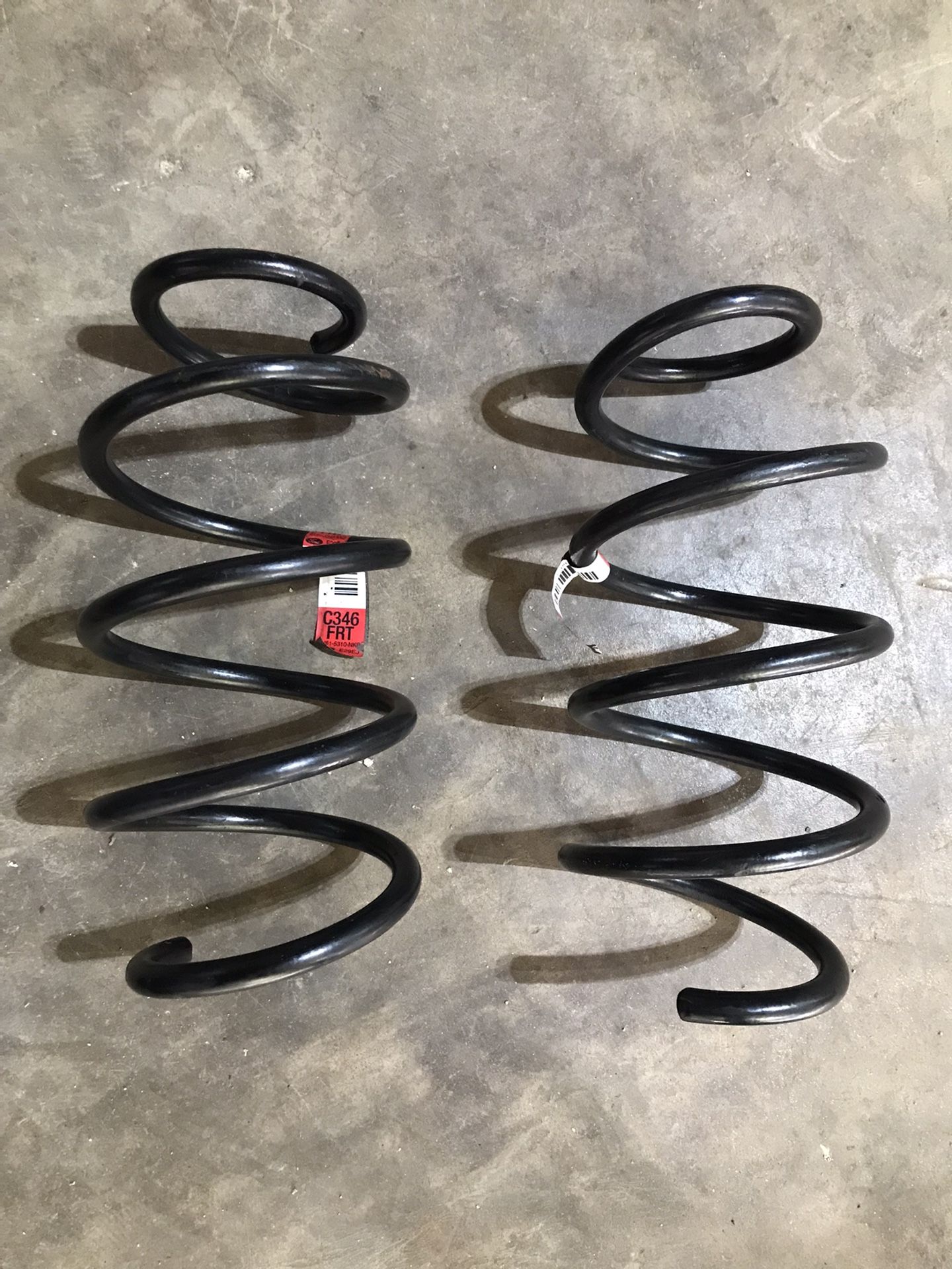 Ford Focus 2015 Strut Coil Springs.