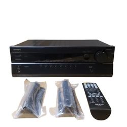 Onkyo HT-R370 5.1 HDMI Home Theater Audio/Video Receiver Tested good