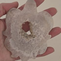Druzy Agate Turtle Crystal Stone