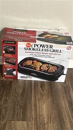 Power smokeless grill