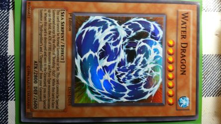 Water Dragon YuGiOh 1st Edition