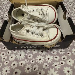 White toddler converse