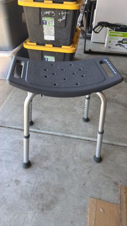 Shower chair adjustable