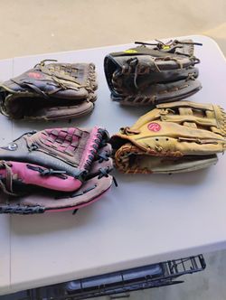 Baseball Gloves $15. Each Firm 