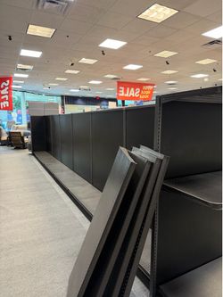 Double sided gondola & wall units