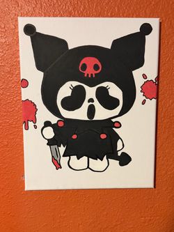 Ghostface Hand painted kuromi